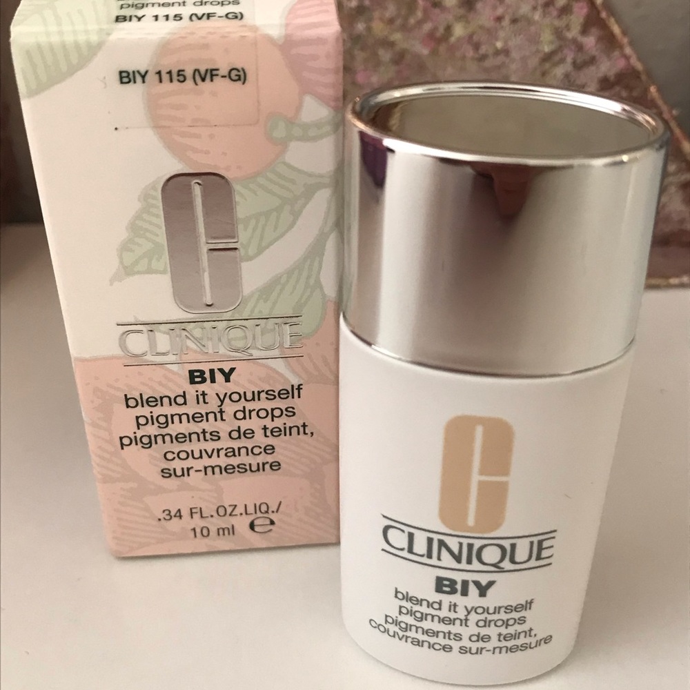 Clinique BIY blend it yourself pigment drops. New!